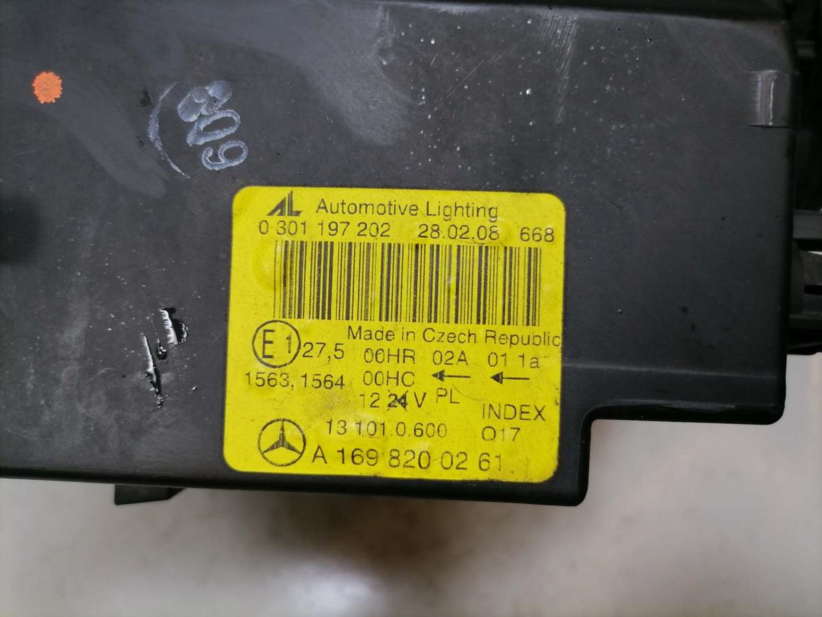 Mercedes A Klasse W169 original Scheinwerfer vorn rechts Halogen Bj.2008